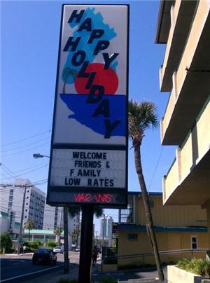 Happy Holiday Motel Myrtle Beach Exterior photo